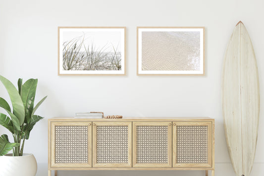 Sand Dune and Sand Patterns Wall Art Set